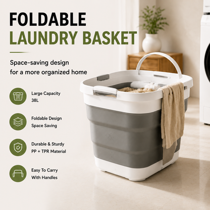 Fold. Store. Organize. A Space-Saving Basket Designed For Modern Living