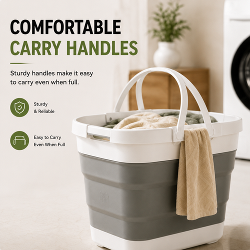 Fold. Store. Organize. A Space-Saving Basket Designed For Modern Living