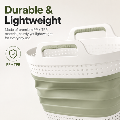 🧺 Smart Foldable Laundry Basket — Keep Your Home Clean & Organized Effortlessly ✨