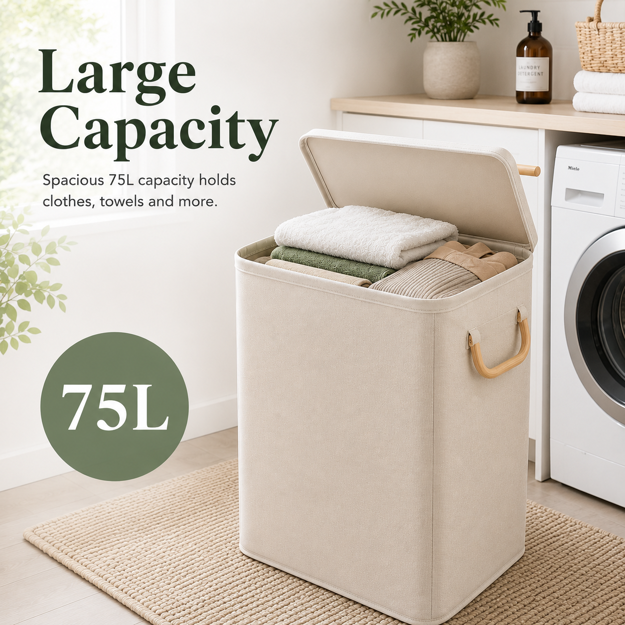🏡 The Perfect Laundry Hamper For A Cleaner And More Organized Home ✨