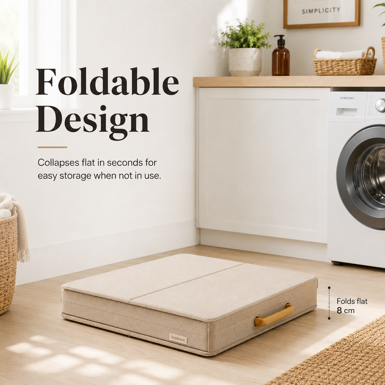 🧺 Double Laundry Hamper — Simplify Sorting And Keep Your Home Beautifully Organized ✨