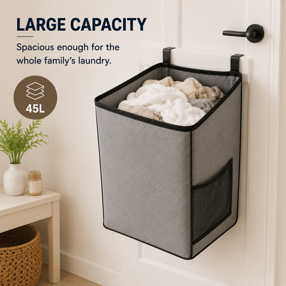 🚪 Over-The-Door Laundry Hamper — Maximize Space & Keep Your Home Organized ✨